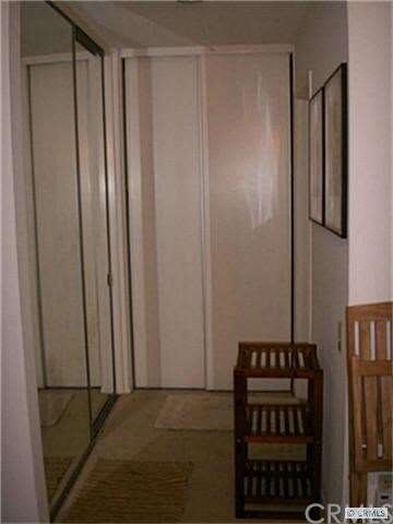 Master wardrobe closets, the mirrored one is on th