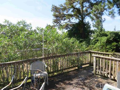 Looking from the back deck.