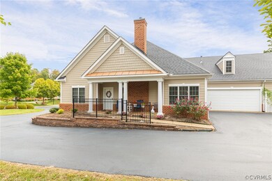 2 car attached garage and fantastic covered front