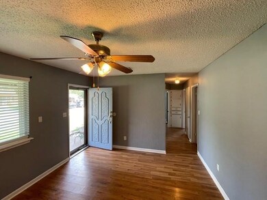 Living Room open front door & hallway