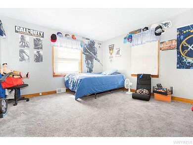 Bedroom. Lower unit