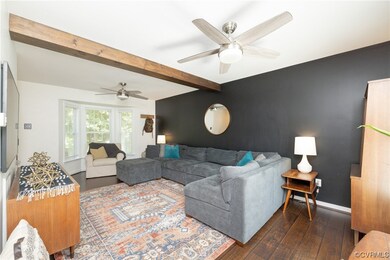 Another view of the familiy room with beautiful ba
