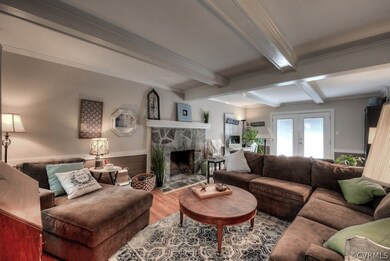 An inviting family room is the perfect place to relax with loved ones