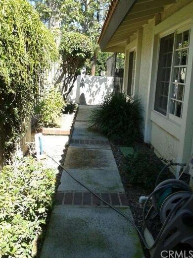 Walled Front Walk for Privacy