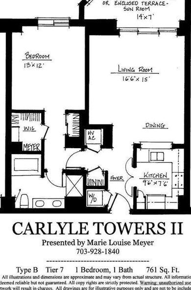 Carlyle Towers unit 807, Alexandria, VA 22314 - photo 4