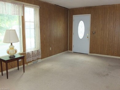 Formal living room with picture window.