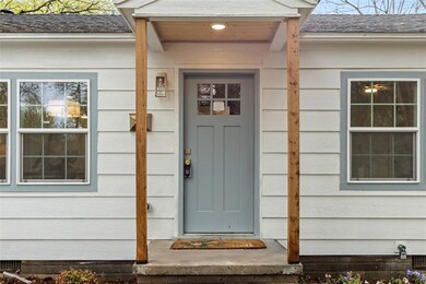 View of exterior entry
