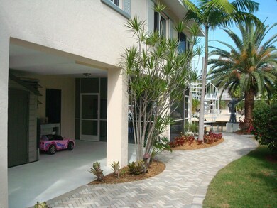 Sideyard and Downstairs Entry