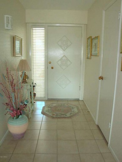 tiled entry way