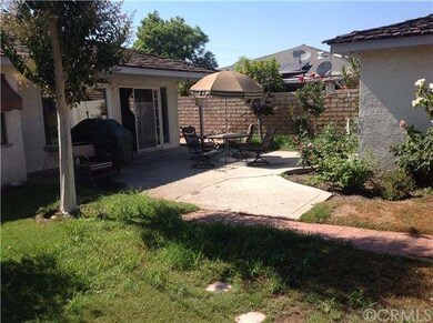 Patio and garden view