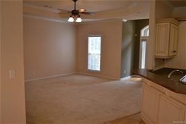 As you can see, it opens up to the Kitchen also.