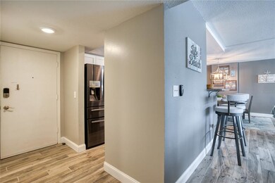 Open great room and kitchen layout