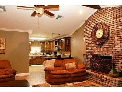 Living Room. Living room w/ vaulted ceilings & woo