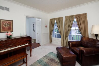 Formal living room looking toward the front of the