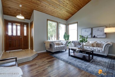 Sunny living room . . .