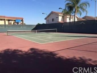 Community tennis court