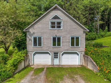 Side view of home