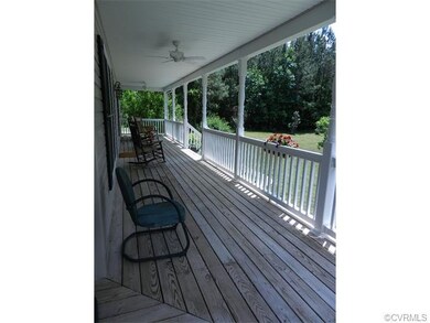 8ft Wide Wrap Around  Porch with 4 New Outdoor Cei