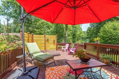 New deck with built in Jacuzzi.