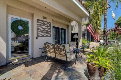 Gorgeous front terrace is a great place to greet guests...or just to hang out and watch the world go by.