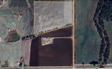 15 acres (shaded area outlined in yellow) just 1/4