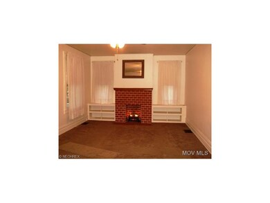 Fire place in living room