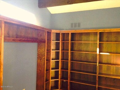 built-ins and nook for work station