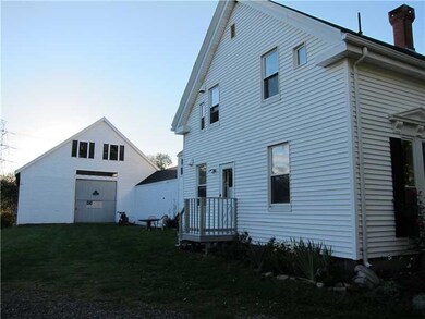 Exterior Front. Rear of house and...