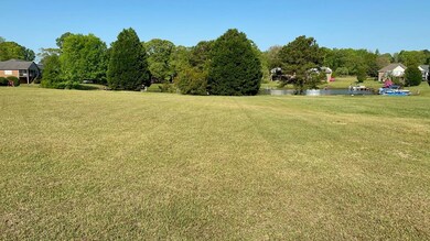 Middle of lot looking towards North Lake