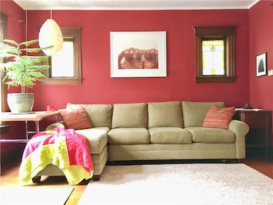 The  living room - looking across from the entry f