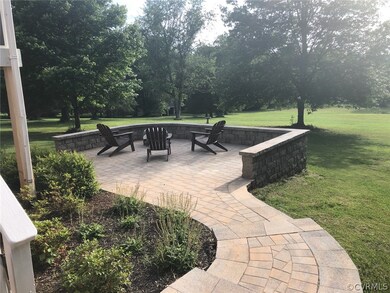 Custom built patio by Oak Valley Landscape and Har