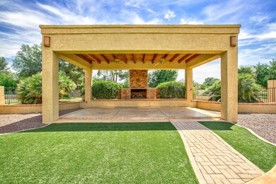 Gazebo with Gas Fireplace