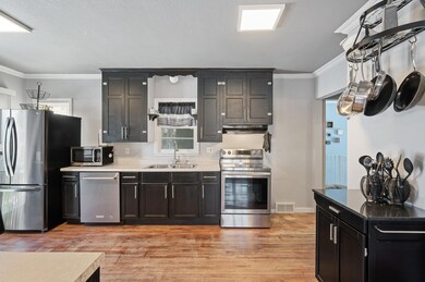 Spacious kitchen with newer SS Appliances