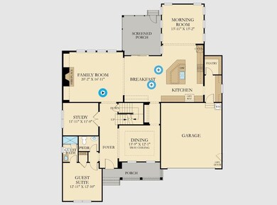 Picture is of similar home