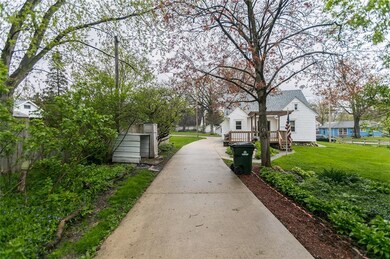 View from back of the lot to the house