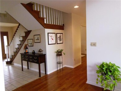 View of the hallway and entry from the Great Room,