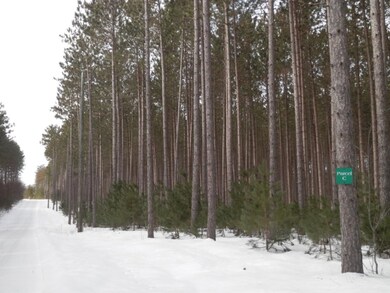 Parcel C running along the private drive