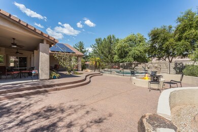 Wrap around patio