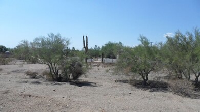 View from back of property looking out