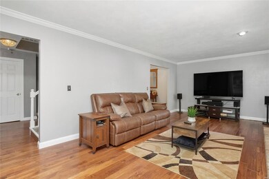 3/4 inch Scraped Hickory Hardwood Floors throughout