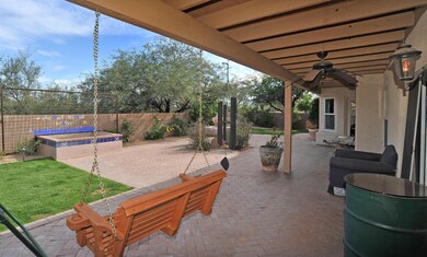Covered patio