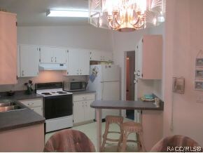 kitchen from dining area