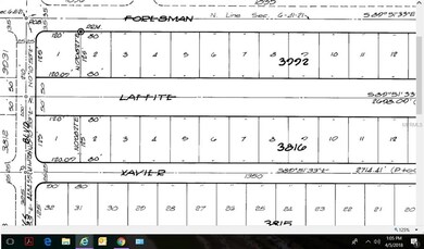 Lot 9 Block 3992 is a North facing lot.