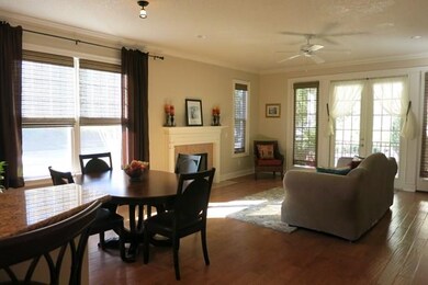 Dining & Living Room As Seen from Foyer/Kitchen Is