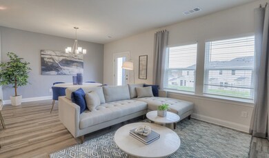 Photo is not of the actual home, but is an inspirational photo of builder’s model home and may depict options, furnishings, and/or decorator features that are not included