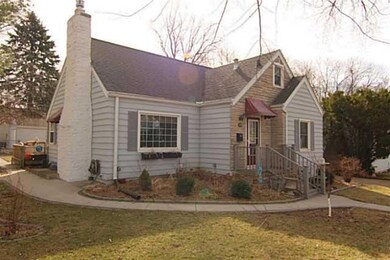 Exterior Front. View from NW corner.