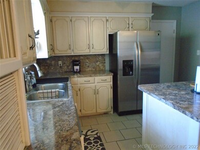 Cozy kitchen with newly installed counter tops.