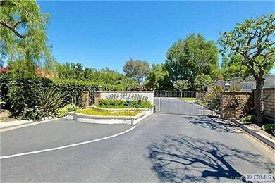 Gated entrance to community.