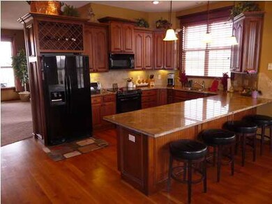 View of Countertops and Kitchen