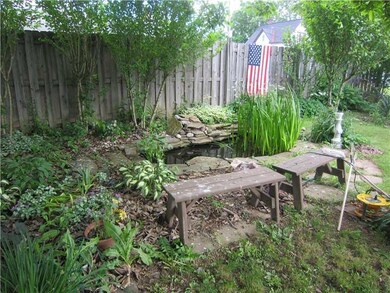 Yard/Garden. Imagine relaxing by this Koi Pond